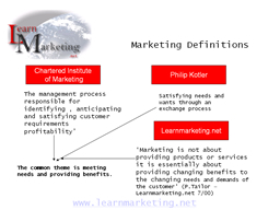 marketing definition